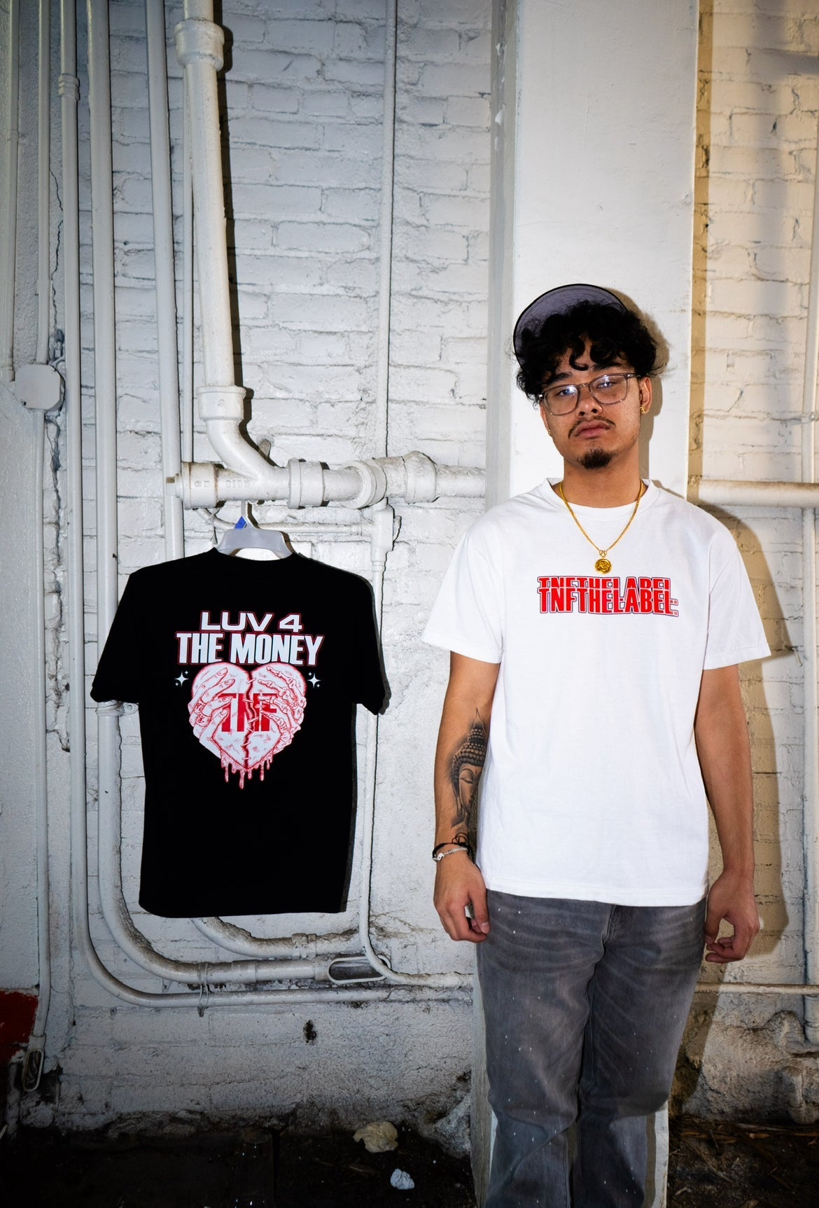 Luv 4 The Money Collective. (White)